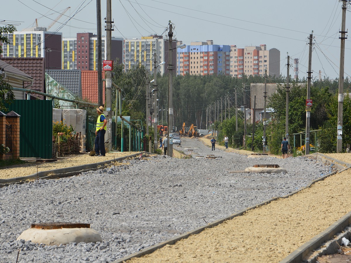 В воронежском микрорайоне Боровое началось строительство дороги - KP.RU