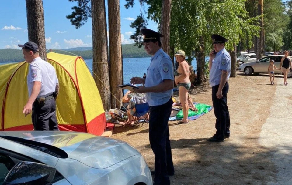 Минэкологии и полиция сегодня провели совместный рейд. Фото: пресс-служба минэкологии Челябинской области