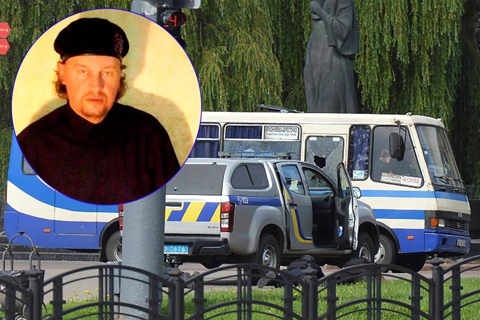 Неизвестный с оружием и взрывчаткой захватил автобус в Луцке