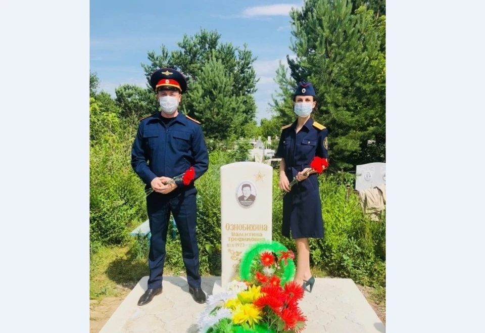 «Вырывала раненых бойцов из рук смерти»: красноярские следователи помогли установить памятник фронтовой медсестре. Фото: пресс-служба ГСУ СК России по Красноярскому краю.