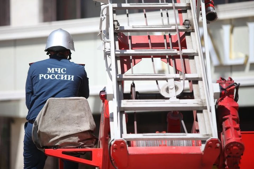 Пожарные залезли в квартиру пенсионерки, чтобы выключить духовку.