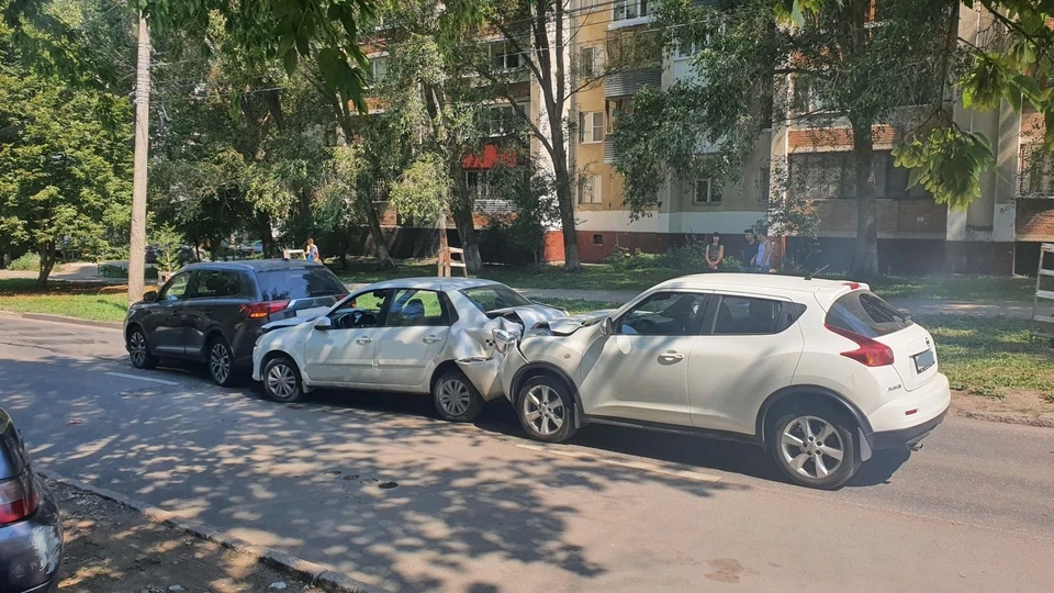 ДТП произошло на улице Ерошевского