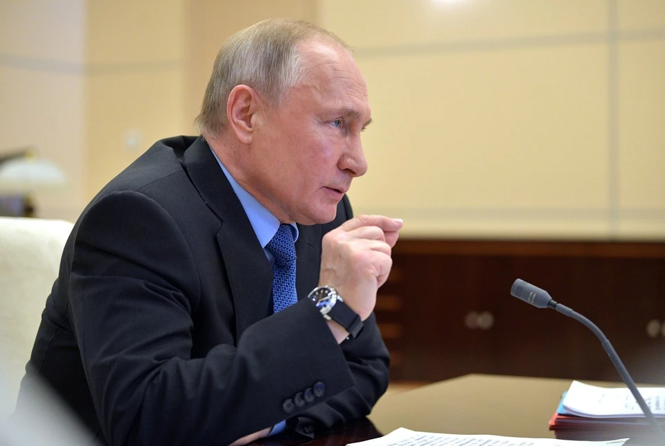Владимир Путин обратил внимание на оговорку главы компании