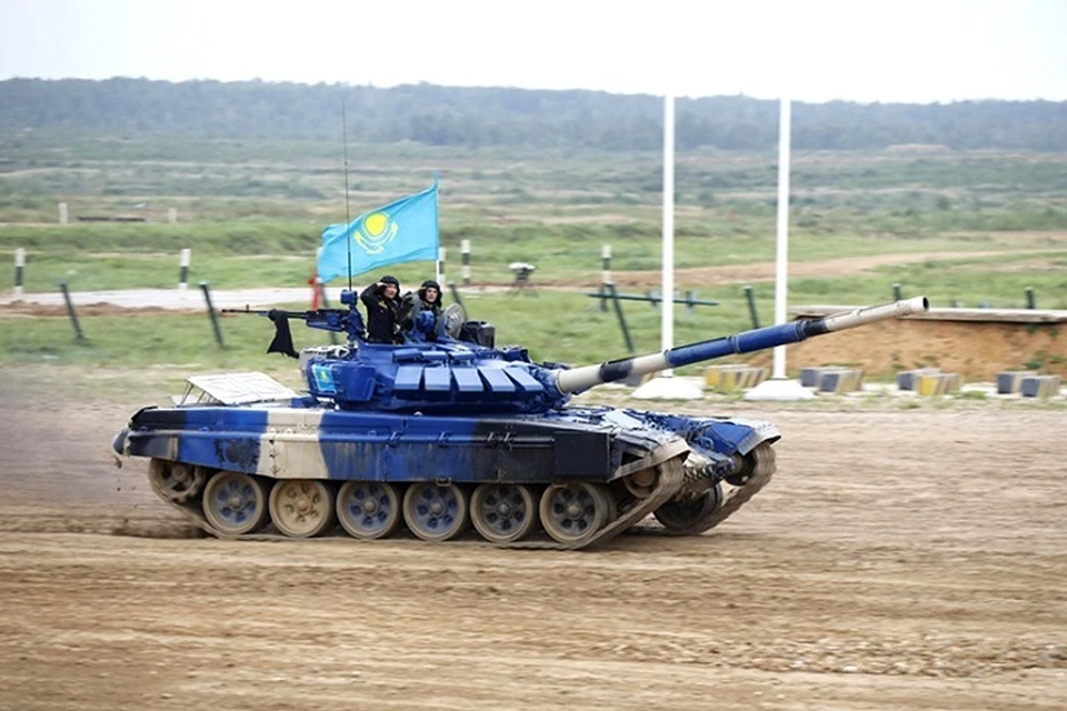 Казахстанская команда примет участие только в танковом биатлоне. Фото: gov.kz