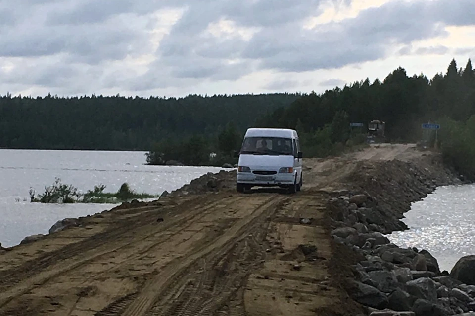 Проезд по дороге к Ковде восстановили. Фото: Из архива Ирины Самариной