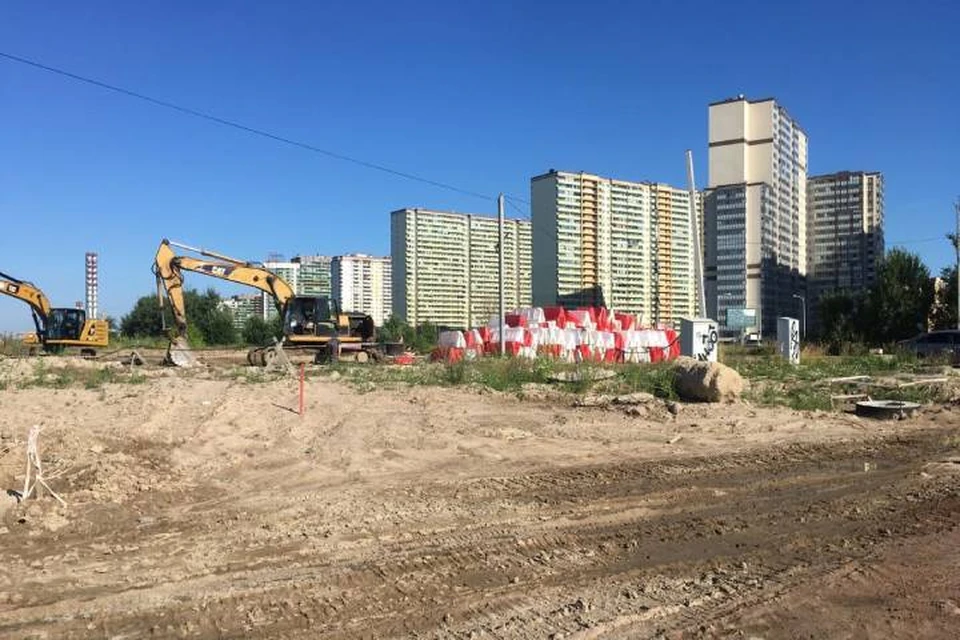 Начался последний этап строительства развязки между Мурино и КАД / Фото: Дорожный комитет ЛО