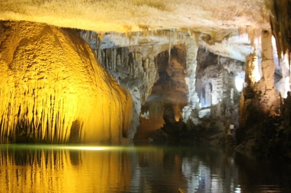 В начале следующего года для туристов откроют пещеру «Таврида».