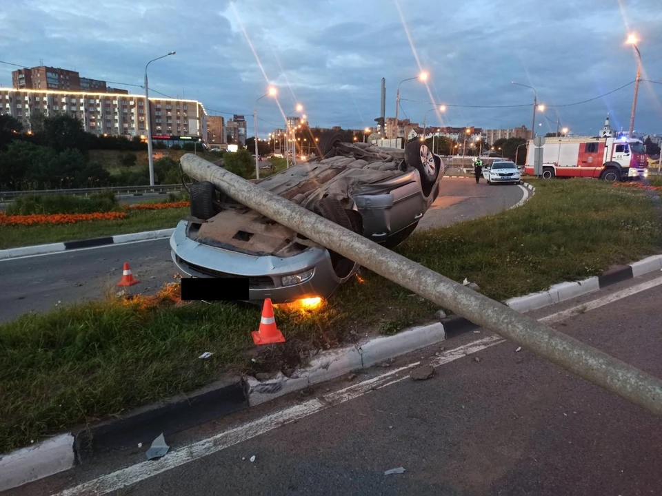 Авария у Гагаринского моста.