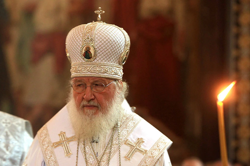 Предстоятель Русской православной церкви Патриарх Кирилл