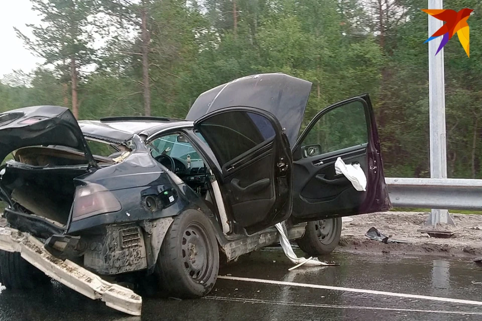 Гоночный заезд BMW закончился страшной аварией.