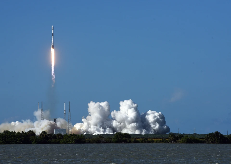 Falcon 9 произвел старт 7 августа в 01:12 по местному времени во Флориде