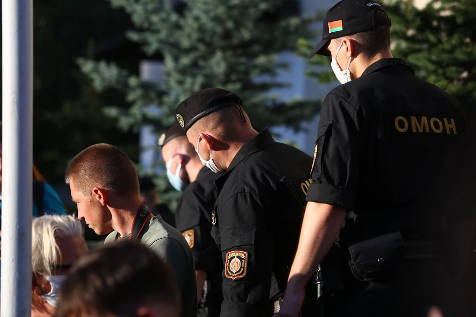 В Минске начались задержания митингующих