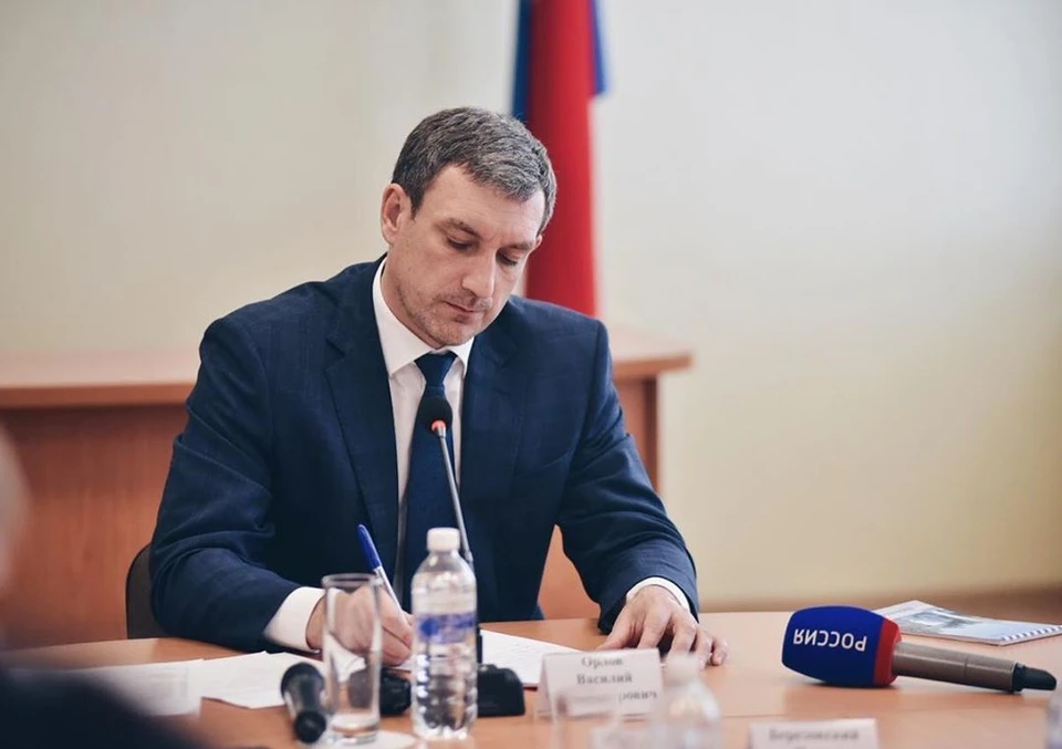 Свои предложения губернатору озвучили и представители банков. Фото: instagram.com/va.orlov/
