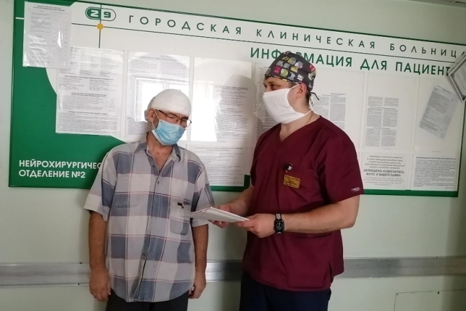 В Новокзнецке оперировали пациента с метастазами в мозге размером с яйцо. Фото: пресс-служба АПК