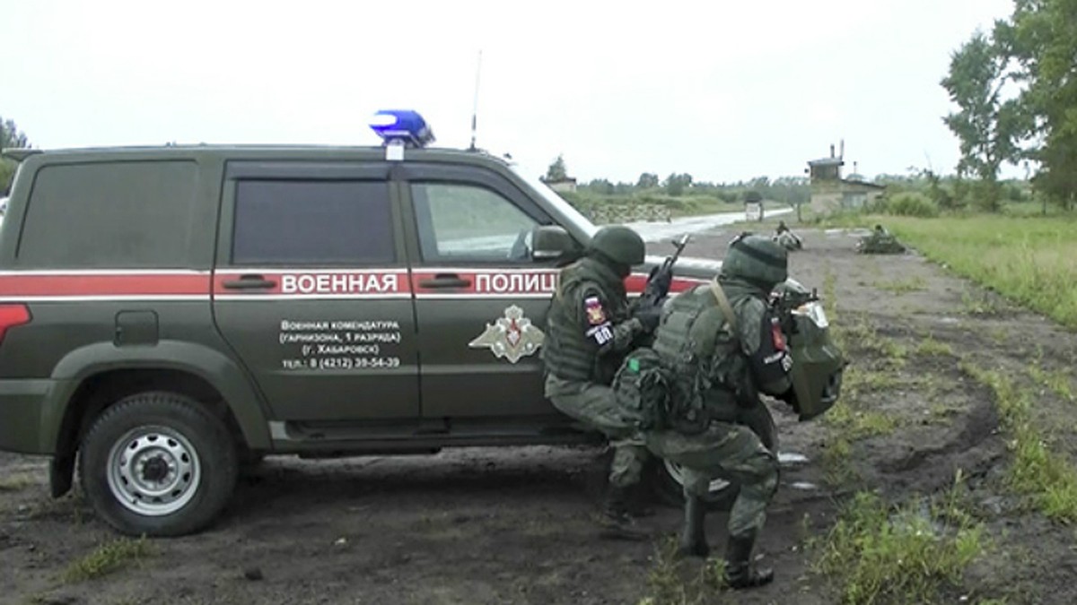 Военная полиция в Хабаровском крае участвовала в специальных учениях - KP.RU