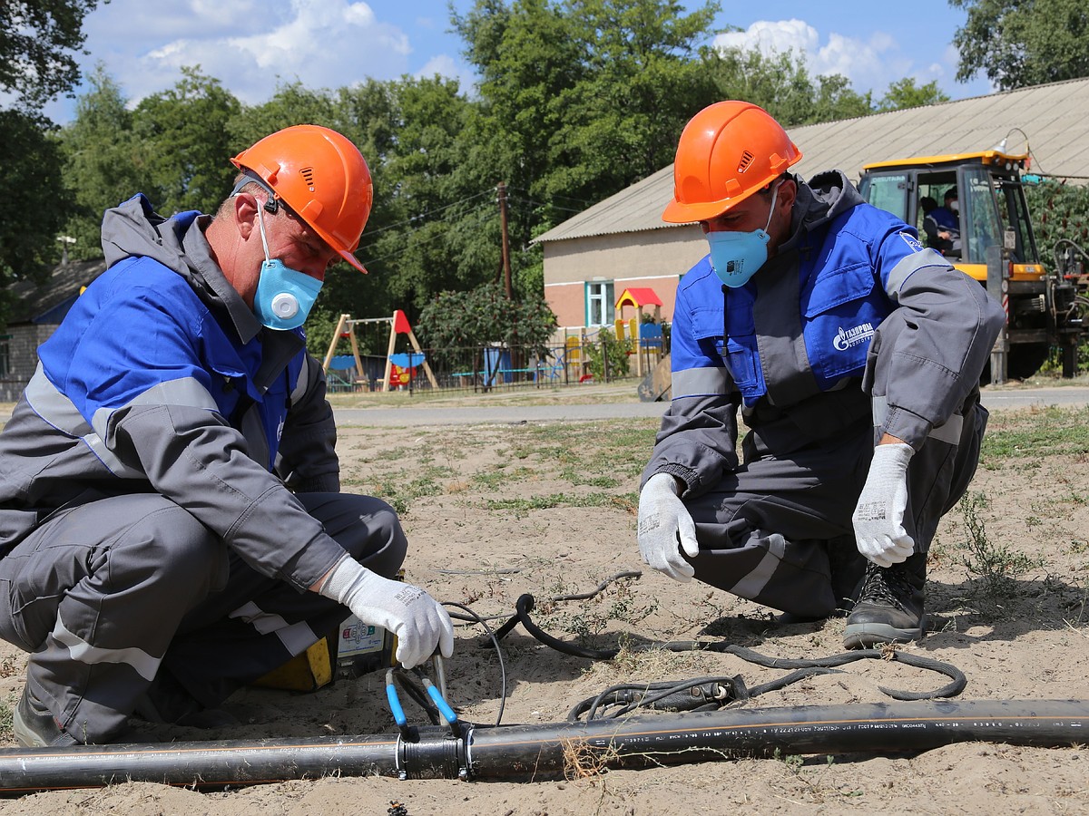 ООО «Газпром газораспределение Волгоград» газифицирует хутор Отрожки в  Волгоградской области - KP.RU