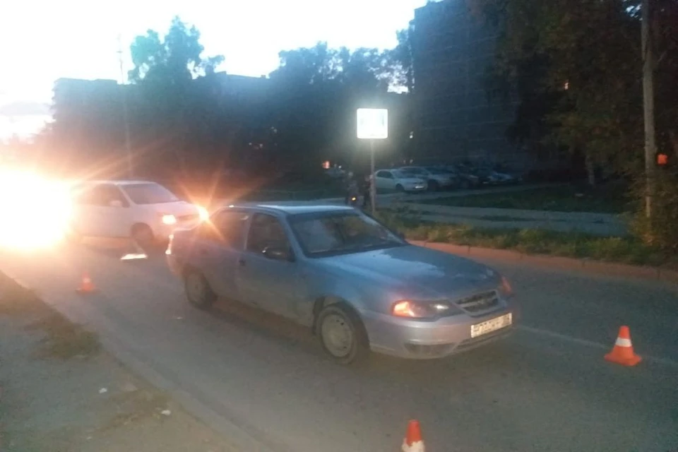 Пенсионер сбил 8-летнюю девочку у пешеходного перехода. Фото: ГИБДД Новосибирска