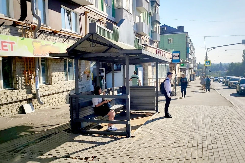 В Липецке напротив ЛГПУ появилась остановка