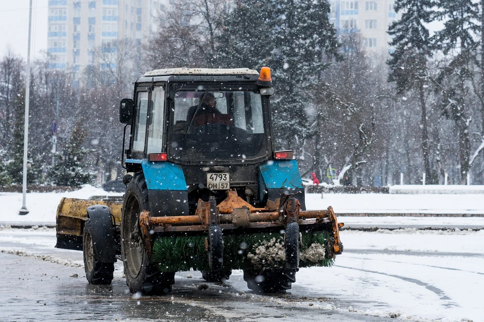 Зимней уборкой сезона 2020-2021 в Орле займется Спецавтобаза
