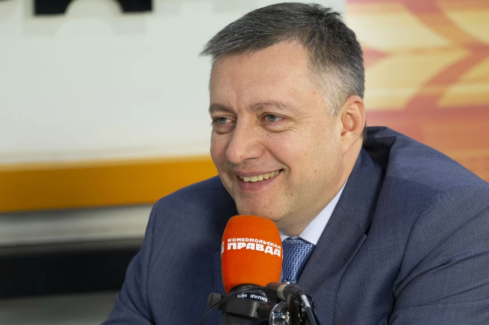 Первое интервью избранного губернатора Иркутской области: Игорь Кобзев на радио "Комсомольская правда".