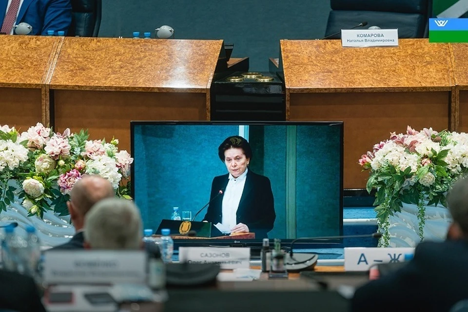 Губернатором Югры стала Наталья Комарово. Фото: Правительство Югры во ВКонтакте
