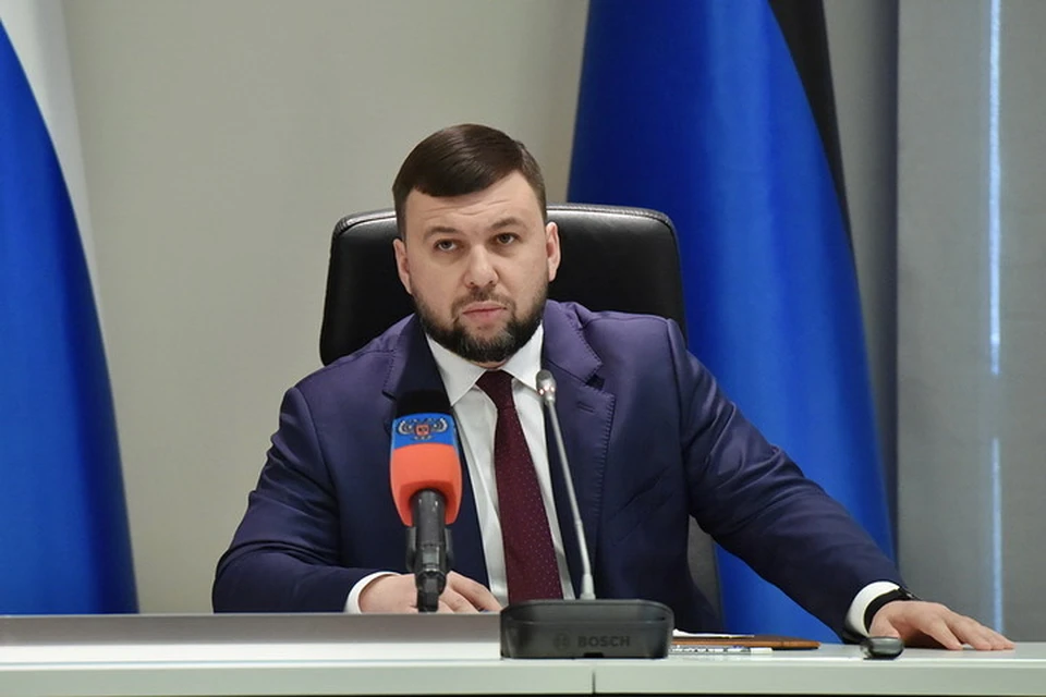 Денис Пушилин отвечает на вопросы жителей Донбасса. Фото: denis-pushilin.ru