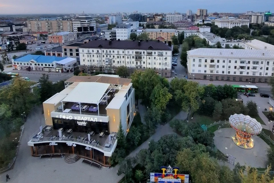 Осенняя Тюмень