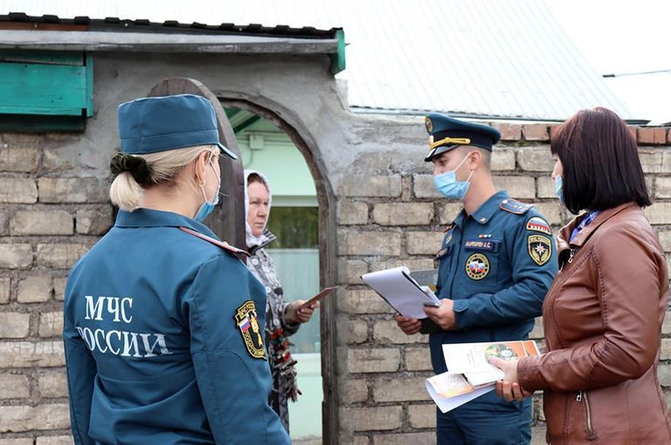 В Красноярске проходят противопожарные рейды. Фото: пресс-служба администрации Красноярска.