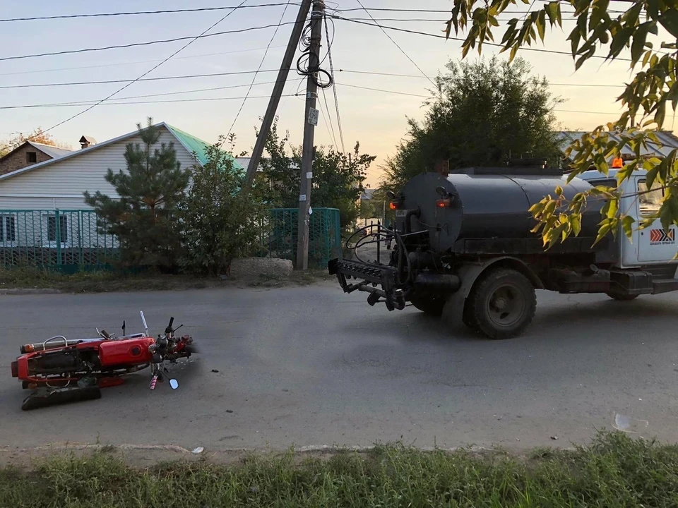 ДТП произошло в частном секторе на ул.Ново-Урицкой