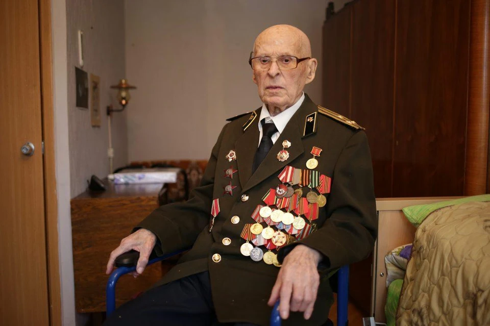 Григорию Михайловичу Лущику было 106 лет. Фото: Артур Новосильцев, «Восточный округ»
