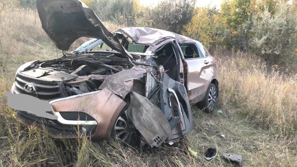 Машина получила серьезные повреждения ФОТО: ГИБДД Тольятти