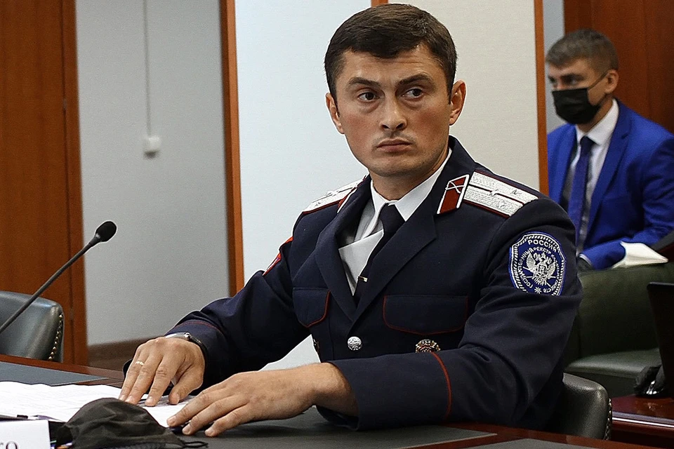 Глава Союза казачьей молодежи России Тарас Слоквенко.