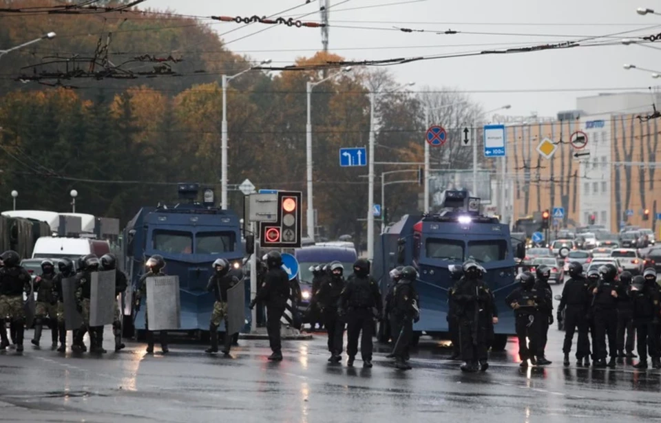 В МВД заявили, что силовики не уйдут с улиц, пока в Белоруссии не возобновится порядок