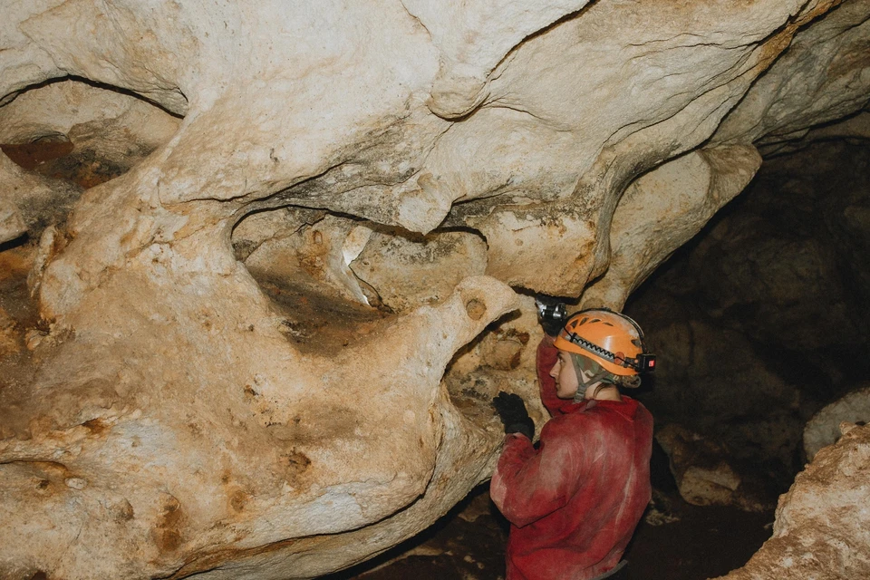 Пещера изучается и обустраивается для экскурсий. Фото: Молодежный клуб отделения РГО в Крыму/Tavrida cave/Пещера Таврида/VK