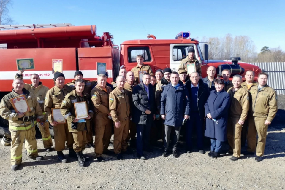В Хабаровском крае открыли обновленное пожарное депо