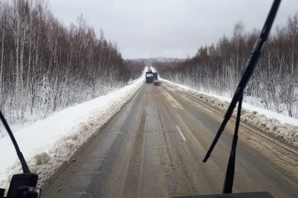 В Хабаровском крае сняты ограничения на движение по дороге Хабаровск-Лидога-Ванино