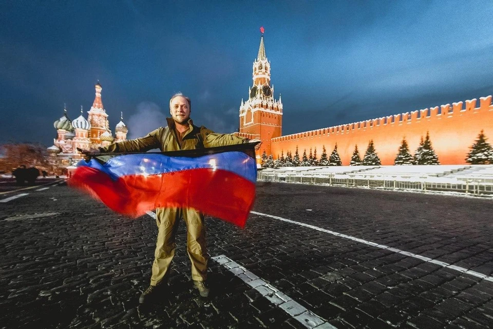 В ДНР отметили день флага. Фото: архив "Молодой республики"