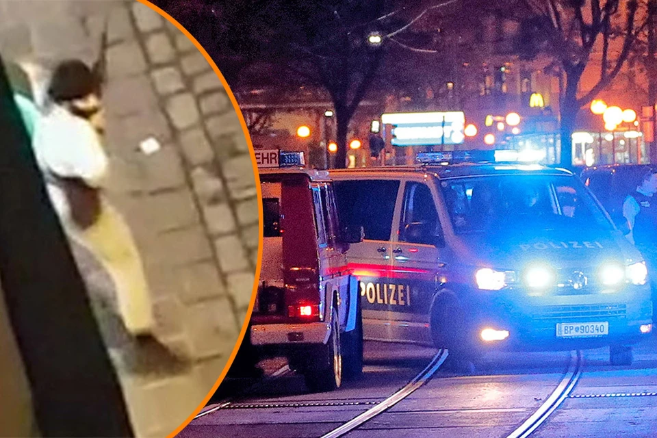 Вооруженные террористы устроили стрельбу по прохожим в центре Вены.