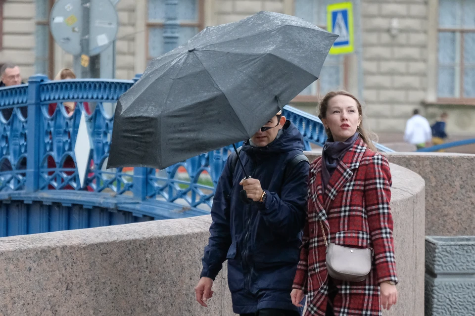 Во вторник в Петербурге будет дождливо.