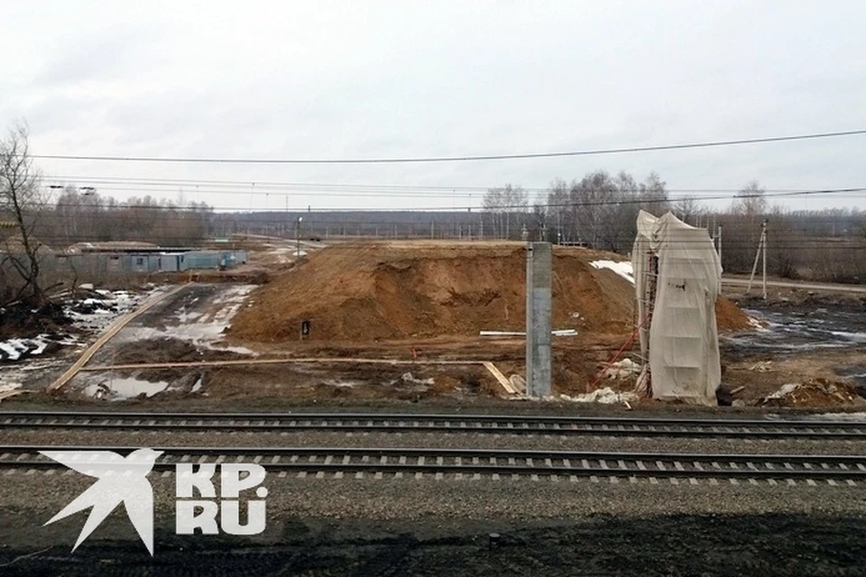 Строительство путепровода в Ряжске вызывает множество нареканий со стороны местных жителей. Фото: архив "КП"-Рязань".