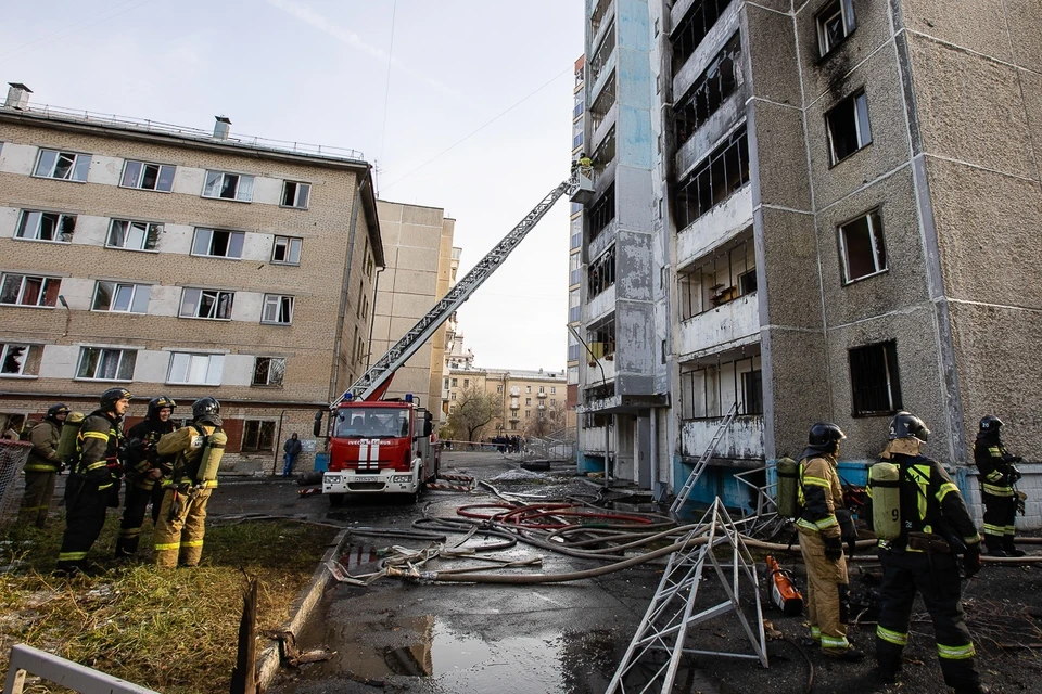 От взрыва в ковидном госпитале пострадала многоэтажка