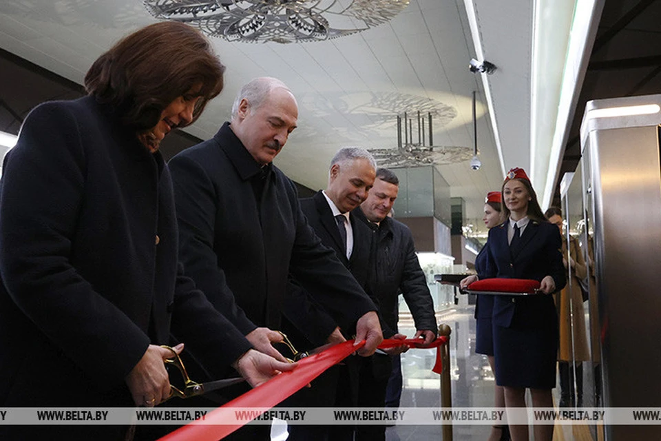 Открытие станций Александр Лукашенко назвал историческим событием, Фото: belta.by