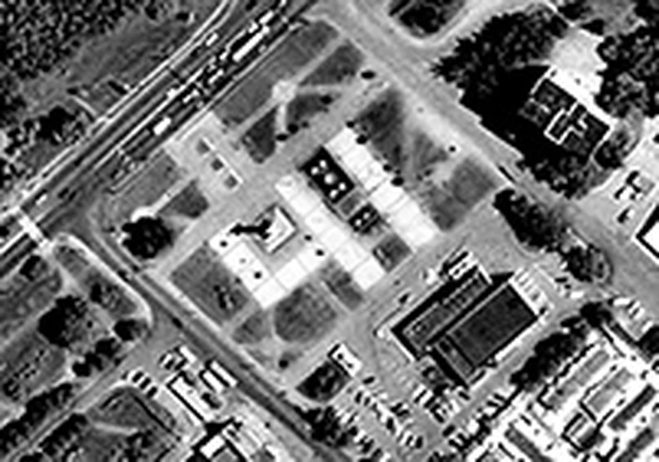 Так выглядит бульвар Победы на снимках со спутника