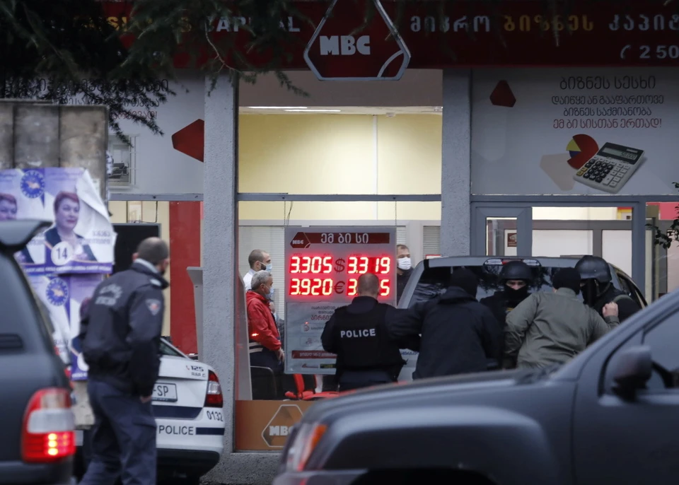Полиция Грузии задержала захватчика заложников в офисе в Тбилиси