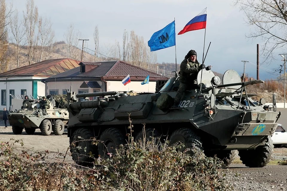 Российский миротворец получил ранение из-за взрыва мины в Карабахе