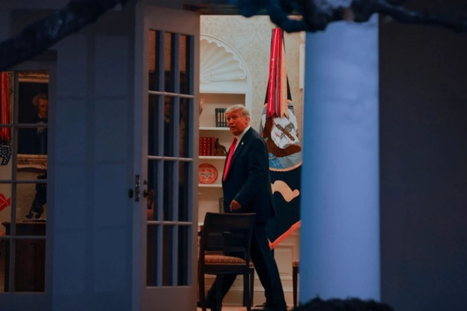 Действующий президент США Дональд Трамп