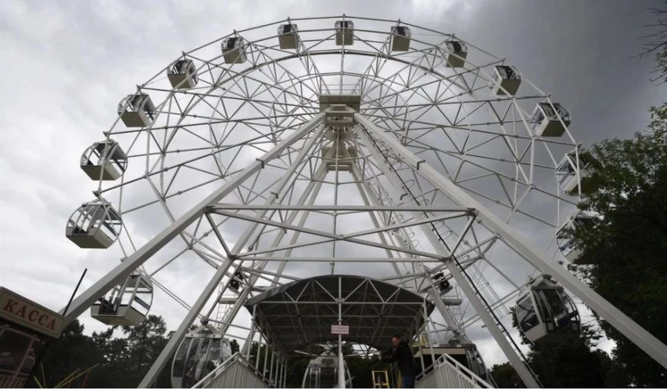 Новое колесо обозрения появится в Омске на "Зеленом острове"