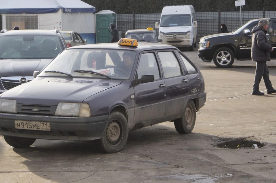 В 2020 году в Тульской области в аварии попало более 30 такси