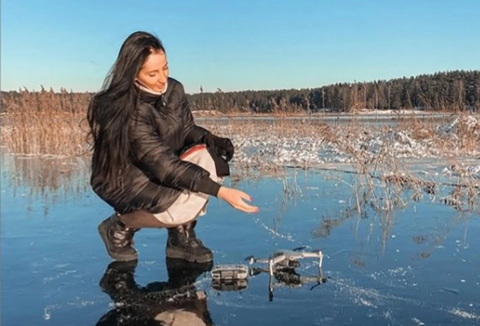 На карьерах сейчас красиво, но небезопасно Фото: instagram.com/pusyapolya