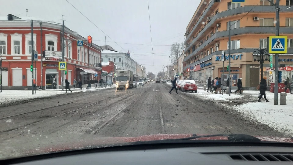 В зимний период в Самаре активно используют реагенты